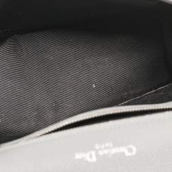 Dior Grey Leather Medium Diorama Flap Shoulder Bag