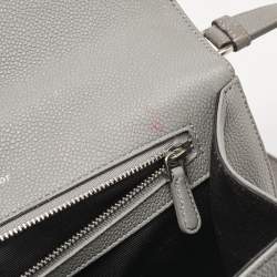 Dior Grey Leather Medium Diorama Flap Shoulder Bag