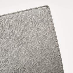Dior Grey Leather Medium Diorama Flap Shoulder Bag