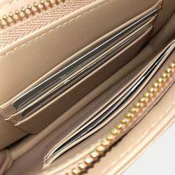 Dior Pink Leather Caro Chain Crossbody Bag