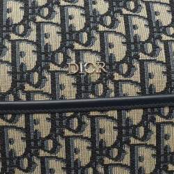 Dior Navy Blue Oblique Canvas Changing Bag