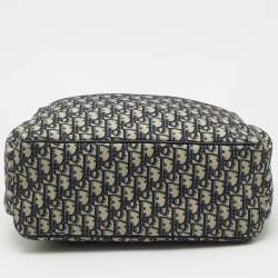 Dior Navy Blue Oblique Canvas Changing Bag
