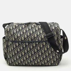 Dior Navy Blue Oblique Canvas Changing Bag