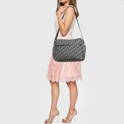 Dior Navy Blue Oblique Canvas Changing Bag
