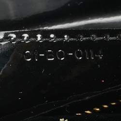 Dior Black Cannage Patent Leather Large Lady Dior Tote