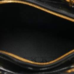 Dior Black Cannage Patent Leather Large Lady Dior Tote