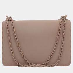 Pre Owned Dior Dusty Pink Ultra Matte J'Adior Chain Flap Bag