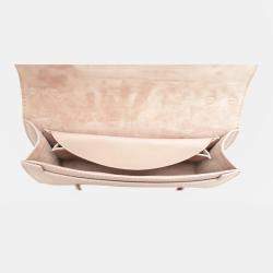 Pre Owned Dior Dusty Pink Ultra Matte J'Adior Chain Flap Bag