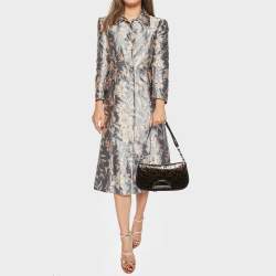 مملوكة مسبقًا Dior Brown Diorissimo Patent Leather Malice Hobo