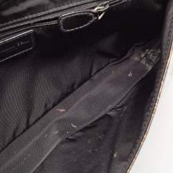 مملوكة مسبقًا Dior Brown Diorissimo Patent Leather Malice Hobo