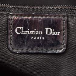 مملوكة مسبقًا Dior Brown Diorissimo Patent Leather Malice Hobo