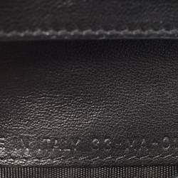 Dior Black Cannage Patent Leather Lady Dior Card Case