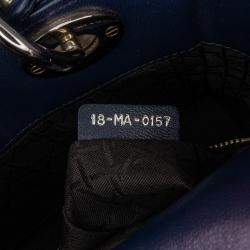 Dior Blue Small Lambskin Cannage My ABCDior Lady Dior Bag