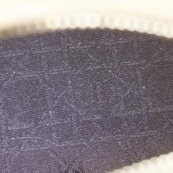 مملوكة مسبقًا Dior Cream Cannage Patent Leather Medium Lady Dior Tote