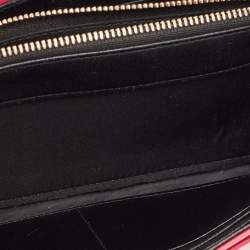 Dior Pink Cannage Leather Miss Dior Continental Wallet