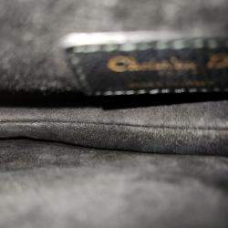 Dior Black Leather Mini Saddle Shoulder Bag