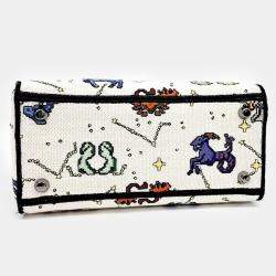 Dior Multicolor Fabric Medium Lady D-Lite ToteBag