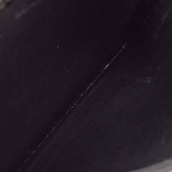 مملوكة مسبقًا Dior Black Cannage Patent Leather Lady Dior Card Holder