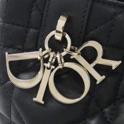 Dior Black Leather Toujours Small Handbag
