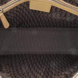Dior Yellow Large Patent Cannage Lady Dior Bag