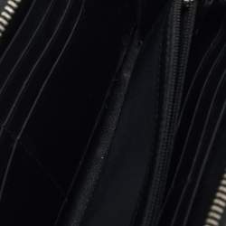 Dior Black Diorrisimo Patent Leather Zip Around Wallet