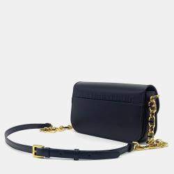 Dior Black Leather 30 Montaign Avenue Bag