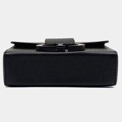 Dior Black Leather Montaine Box Bag