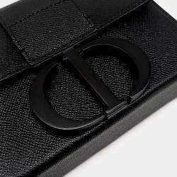 Dior Black Leather Montaine Box Bag
