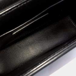 Dior Black Leather Montaine Box Bag