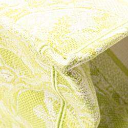 Dior Green Medium Canvas Embroidered Dioriviera Toile De Jouy Book Tote Bag