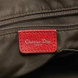 Pre Owned Dior Multicolor Oblique Canvas and Leather Trotter Rasta Bowler Bag