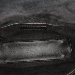 Dior Black Mini Lambskin Cannage Studded Supple Lady Dior Bag