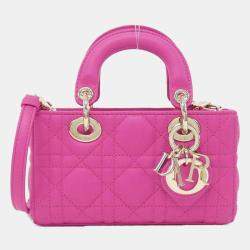 Christian Dior Pink Lady D-Joy Micro Handbag