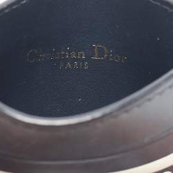 Christian Dior Navy Blue Leather Vibe Voyageur Card Case