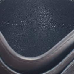 Christian Dior Navy Blue Leather Vibe Voyageur Card Case