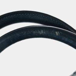 Pre Owned Dior Navy Canvas Trotter Handbag