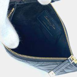 مملوكة مسبقًا حقيبة يد توتس ديور توجور جلد عجل أسود متوسطة