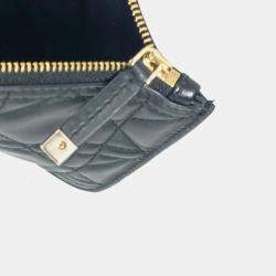 مملوكة مسبقًا حقيبة يد توتس ديور توجور جلد عجل أسود متوسطة