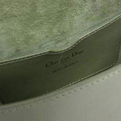 Christian Dior Green Leather Bobby Shoulder Bag