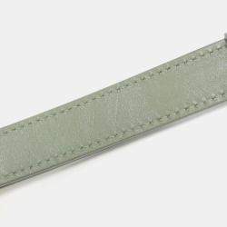 Christian Dior Green Leather Bobby Shoulder Bag
