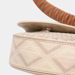 Dior Coated Canvas CD Diamond Nautic Saddle Crossbody Bag