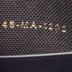 Pre Owned Dior Navy Blue Oblique Jacquard Canvas 30 Montaigne Pouch