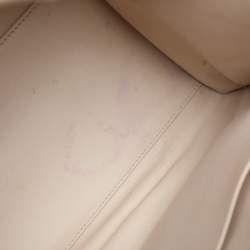 Dior Beige Leather Large Diorever Tote