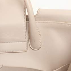 Dior Beige Leather Large Diorever Tote