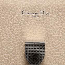 Dior Beige Leather Large Diorever Tote