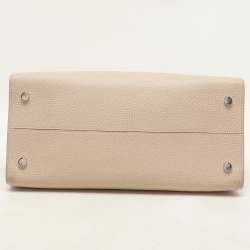 Dior Beige Leather Large Diorever Tote