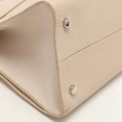 Dior Beige Leather Large Diorever Tote