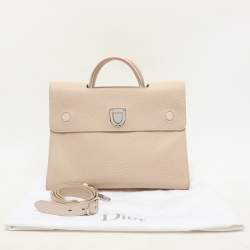 Dior Beige Leather Large Diorever Tote