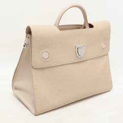 Dior Beige Leather Large Diorever Tote