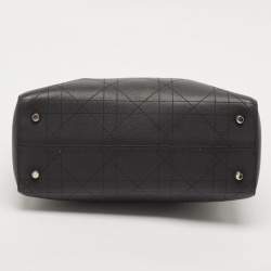 Dior Black Cannage Leather Medium Ultradior Tote